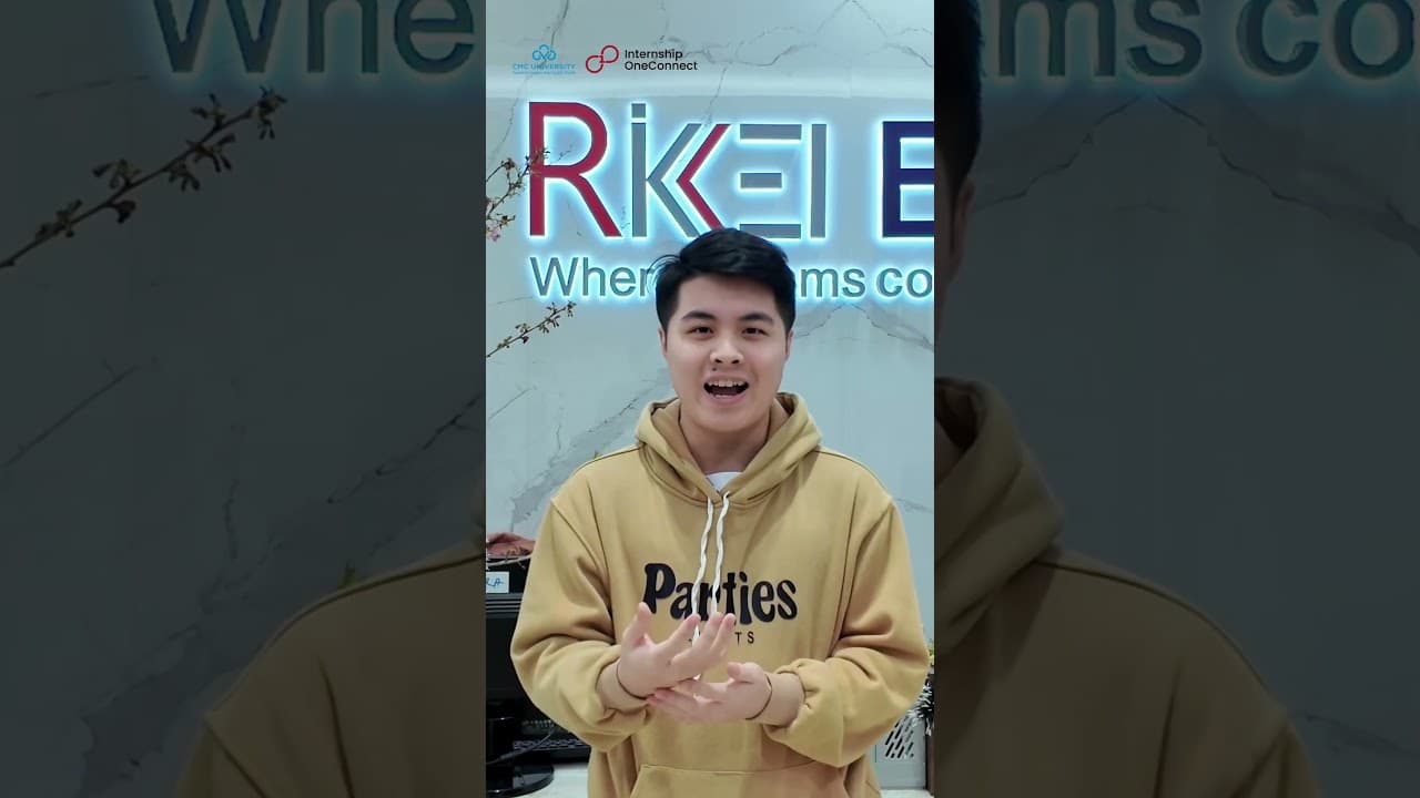 Học viên Internship OneConnect: Hoàng Văn Thiện – Sinh viên năm 2 ĐH CMC